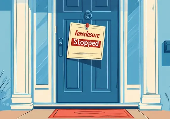 cash sale can stop foreclosure